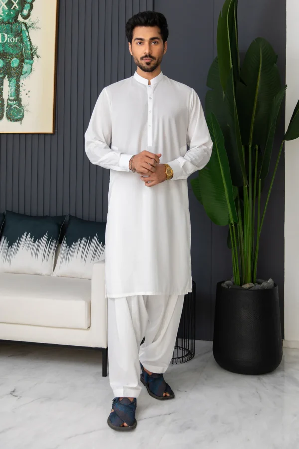Marvel-PC Shalwar Kameez - Image 5