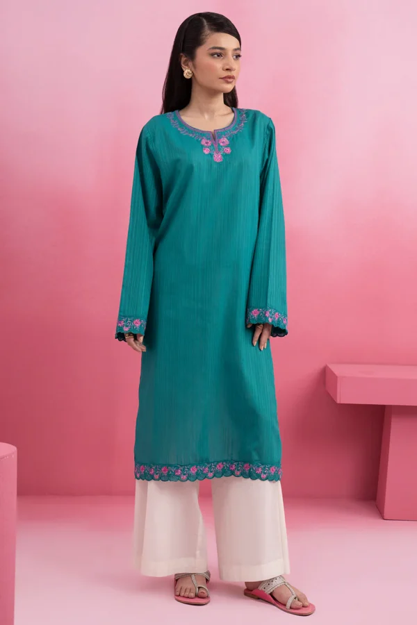 Embroidered Kurta - Image 4
