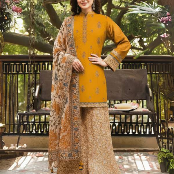 Dhanak 3-Piece Unstitched Suit